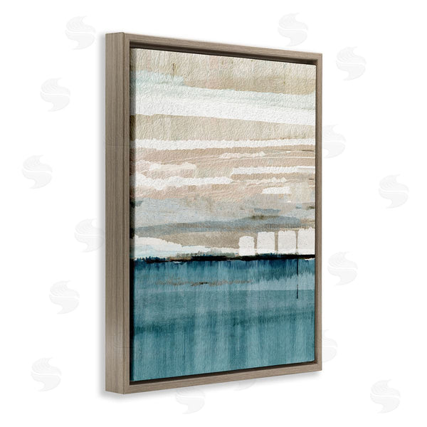 Stupell Industries Flora Kouta | Abstract Ocean Landscape