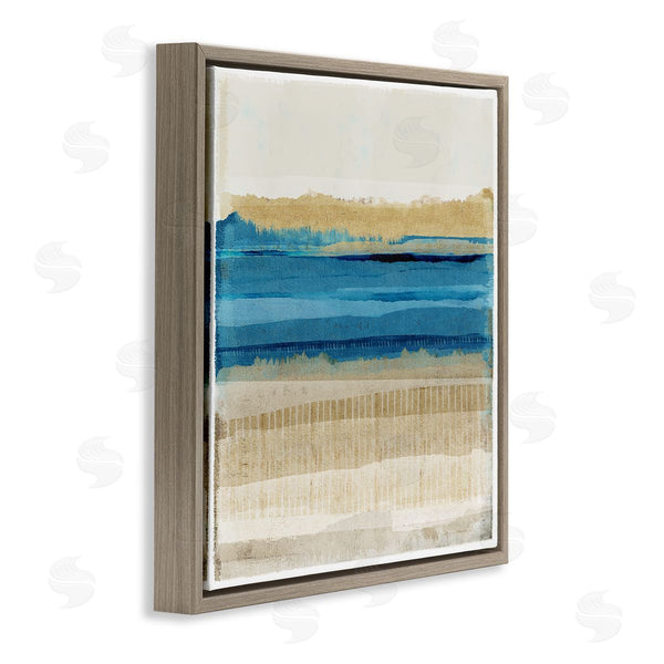 Stupell Industries Flora Kouta | Blue Daze Abstraction