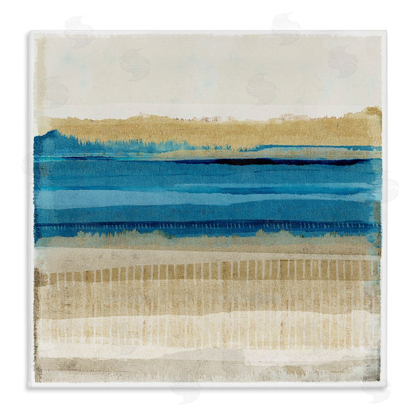 stupell industries Flora Kouta | Blue Daze Abstraction