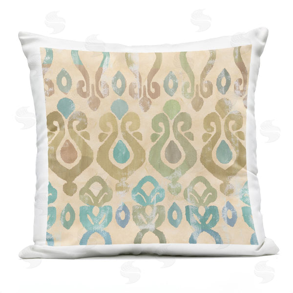 Stupell Industries Flora Kouta | Geometric Earthy Shapes Pattern Printed Throw Pillow