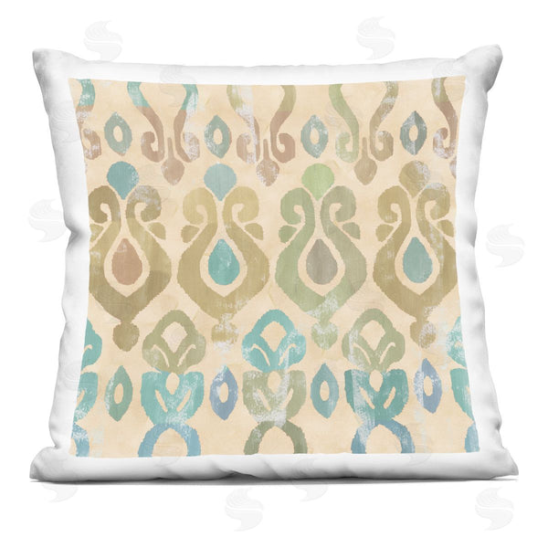 stupell industries Flora Kouta | Geometric Earthy Shapes Pattern Printed Throw Pillow