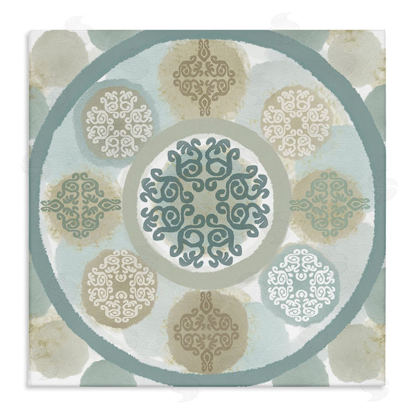 stupell industries Flora Kouta | Mint Mandala Fractals