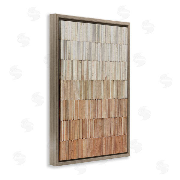 Stupell Industries Flora Kouta | Tiled Earthy Wall Pattern