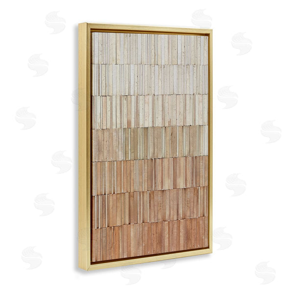 Stupell Industries Flora Kouta | Tiled Earthy Wall Pattern