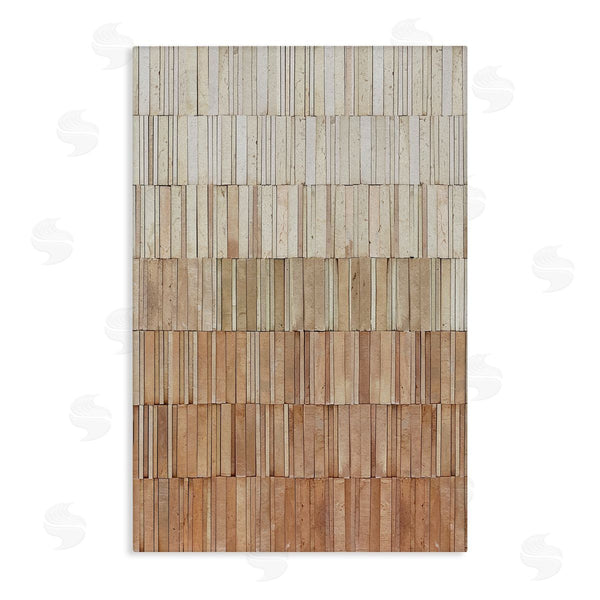 stupell industries Flora Kouta | Tiled Earthy Wall Pattern