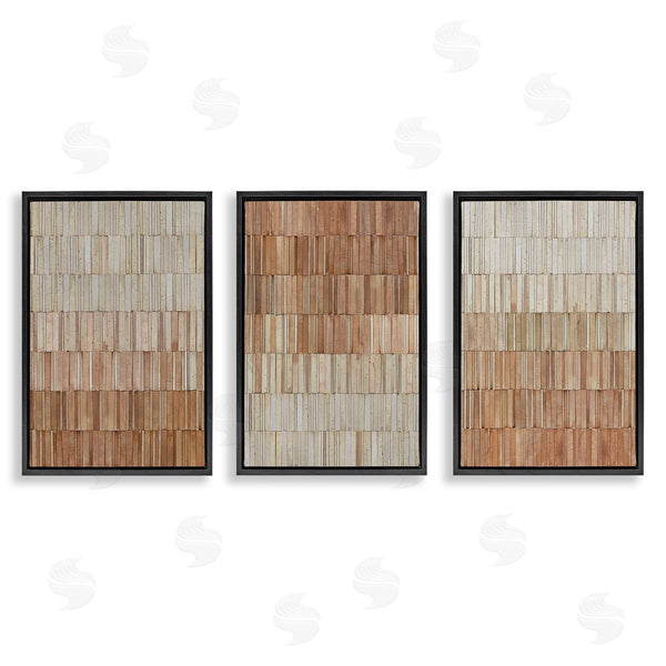 Stupell Industries Flora Kouta | Tiled Terracotta Walls