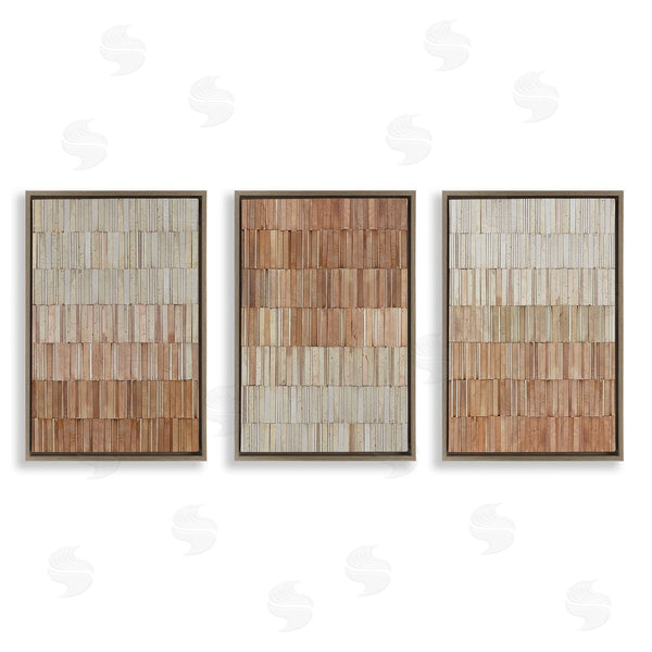 Stupell Industries Flora Kouta | Tiled Terracotta Walls