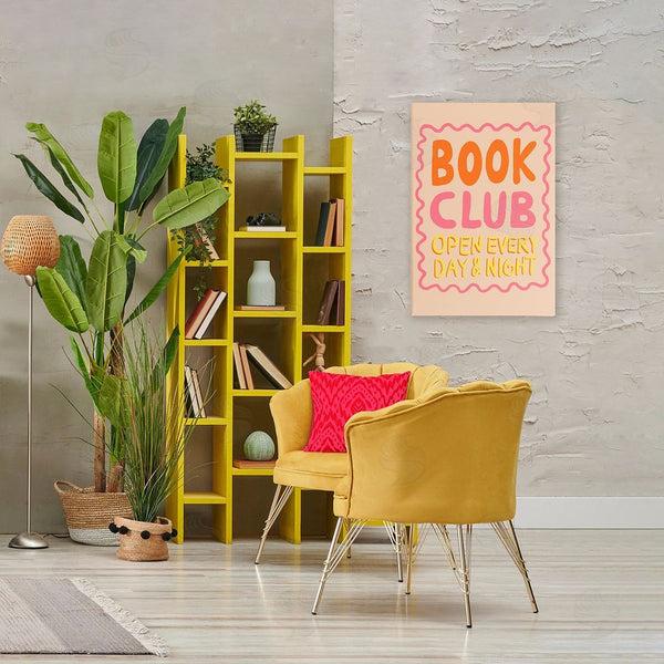 Stupell Industries Florentina Dolci | Book Club Day & Night Wall Art