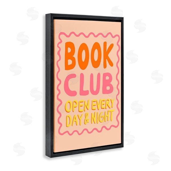 Stupell Industries Florentina Dolci | Book Club Day & Night Wall Art