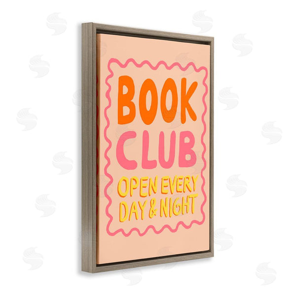 Stupell Industries Florentina Dolci | Book Club Day & Night Wall Art