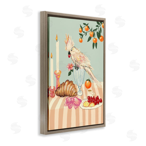 Stupell Industries Florentina Dolci | Breakfast With Cockatiel Bird
