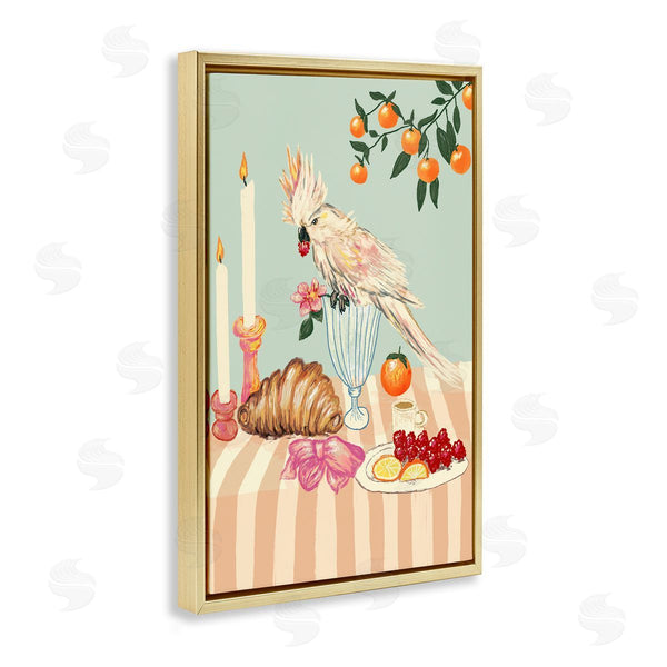 Stupell Industries Florentina Dolci | Breakfast With Cockatiel Bird