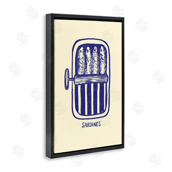 Stupell Industries Florentina Dolci | Canned Sardines Illustration Wall Art