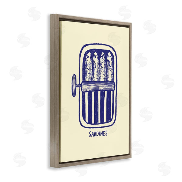 Stupell Industries Florentina Dolci | Canned Sardines Illustration Wall Art