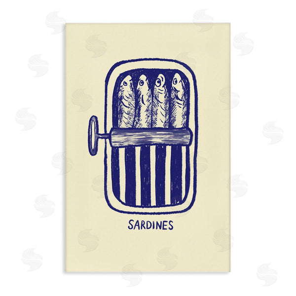 stupell industries Florentina Dolci | Canned Sardines Illustration Wall Art