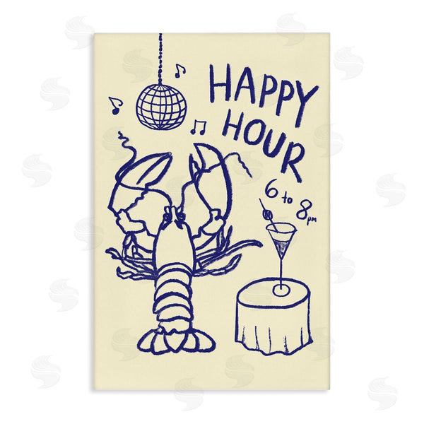 stupell industries Florentina Dolci | Happy Hour Lobster
