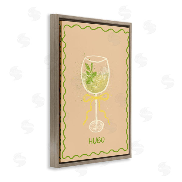 Stupell Industries Florentina Dolci | Hugo Drink With Ribbon
