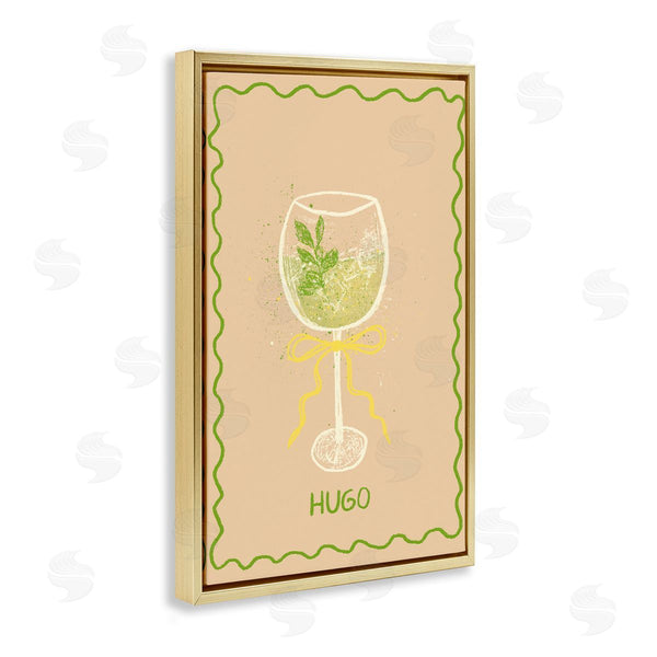 Stupell Industries Florentina Dolci | Hugo Drink With Ribbon
