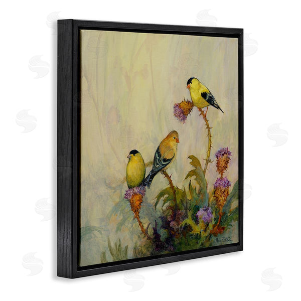 Stupell Industries Floy Zittin | American Goldfinch Birds