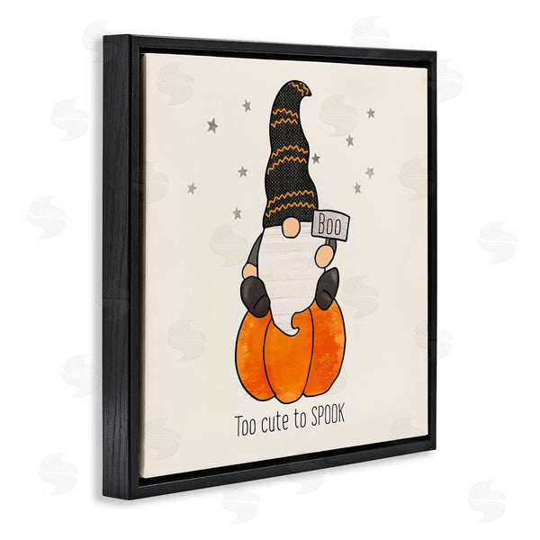 Stupell Industries Fluidity/PDR LLC. | Too Cute To Spook Gnome Phrase Wall Art