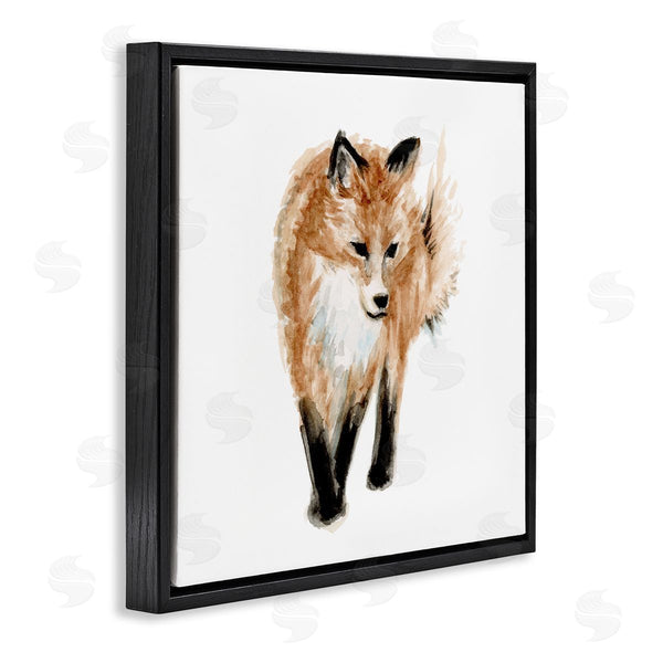 Stupell Industries Fox Hollow Studios | Red Fox Watercolor Painting Kids' Nursery Wild Animal Wall Art