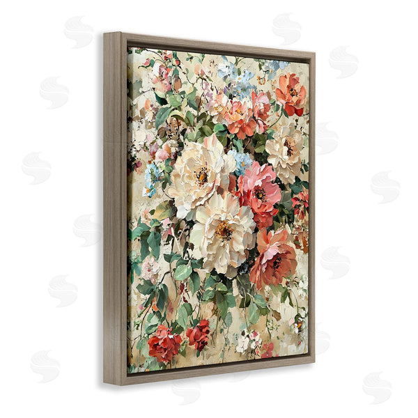 Stupell Industries Franklyn Gregory | Aged Abstract Flowers