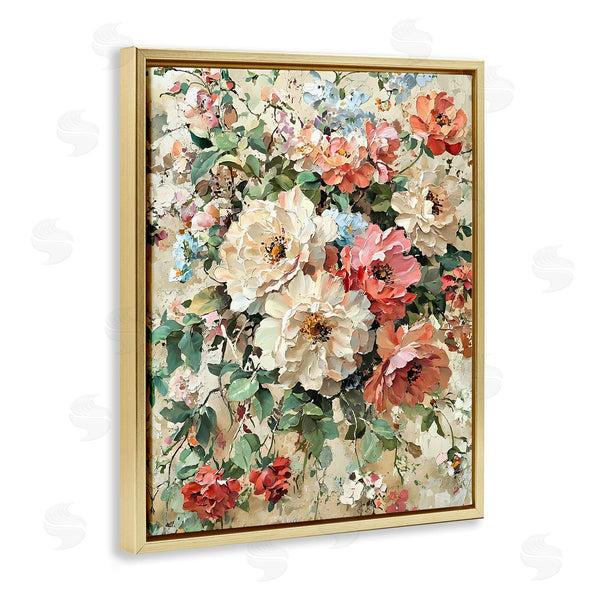 Stupell Industries Franklyn Gregory | Aged Abstract Flowers