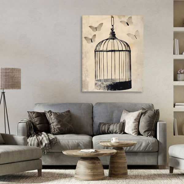 Stupell Industries Franklyn Gregory | Antique Uncaged Butterflies Wall Art