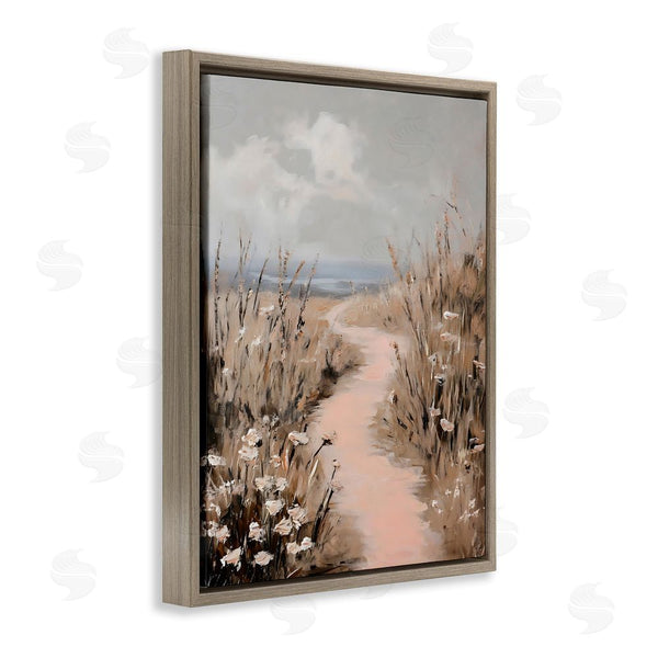 Stupell Industries Franklyn Gregory | Blush Coastal Path Wall Art