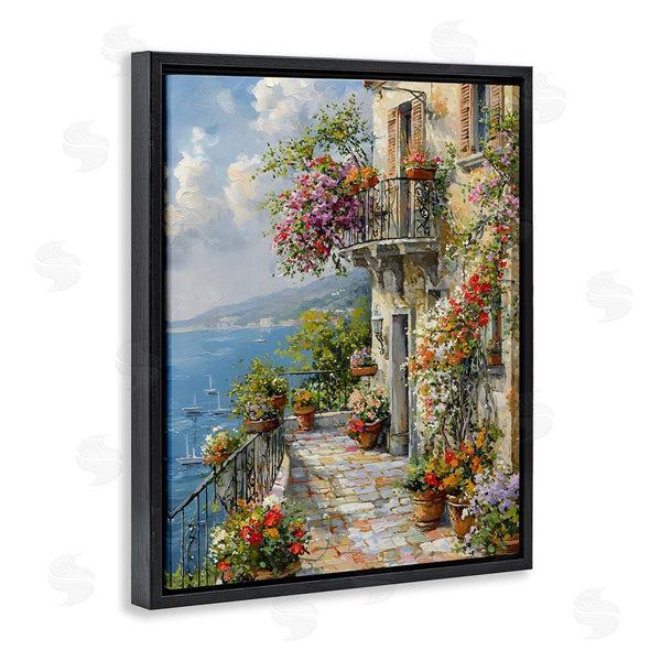 Stupell Industries Franklyn Gregory | Botanical Lined Seaside