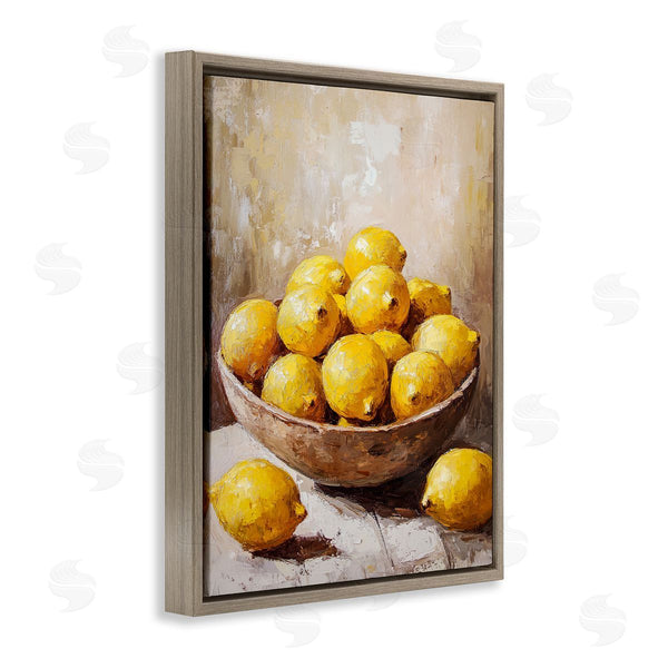 Stupell Industries Franklyn Gregory | Bowl Of Lemons Still Life