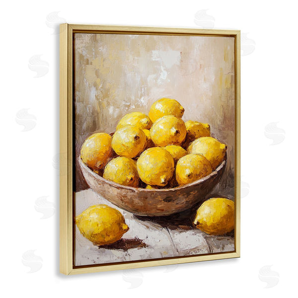 Stupell Industries Franklyn Gregory | Bowl Of Lemons Still Life