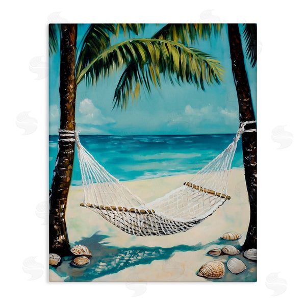stupell industries Franklyn Gregory | Breezy Coastal Hammock Wall Art