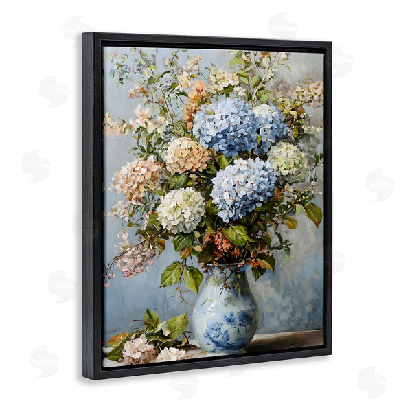 Stupell Industries Franklyn Gregory | Classic Hydrangeas & Leaves Wall Art