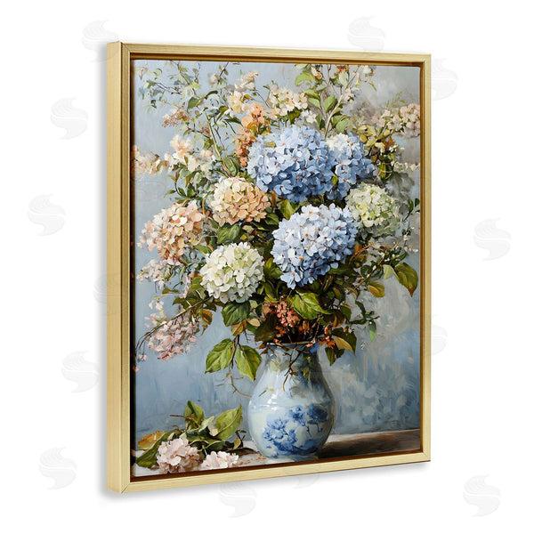 Stupell Industries Franklyn Gregory | Classic Hydrangeas & Leaves Wall Art