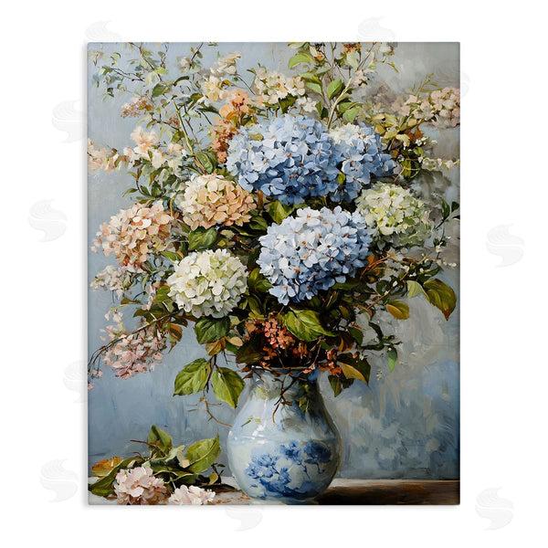 stupell industries Franklyn Gregory | Classic Hydrangeas & Leaves Wall Art
