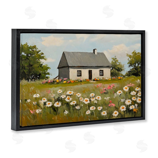 Stupell Industries Franklyn Gregory | Cottagecore Daisy Field Wall Art