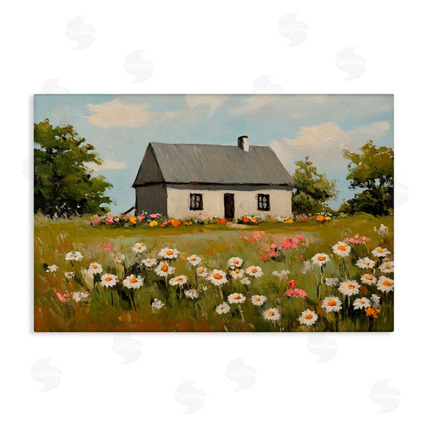stupell industries Franklyn Gregory | Cottagecore Daisy Field Wall Art