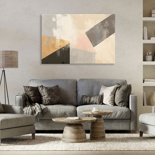 Stupell Industries Franklyn Gregory | Distinct Shapes Neutrals Wall Art
