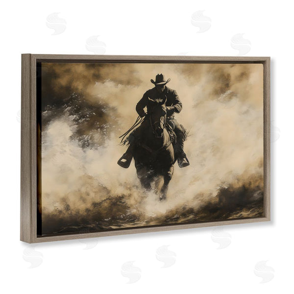 Stupell Industries Franklyn Gregory | Dusty Rodeo Cowboy Wall Art