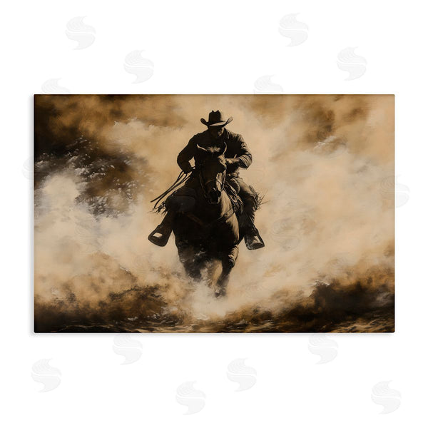 stupell industries Franklyn Gregory | Dusty Rodeo Cowboy Wall Art