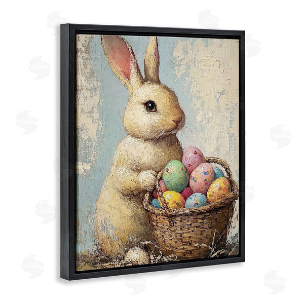Stupell Industries Franklyn Gregory | Easter Bunny Basket