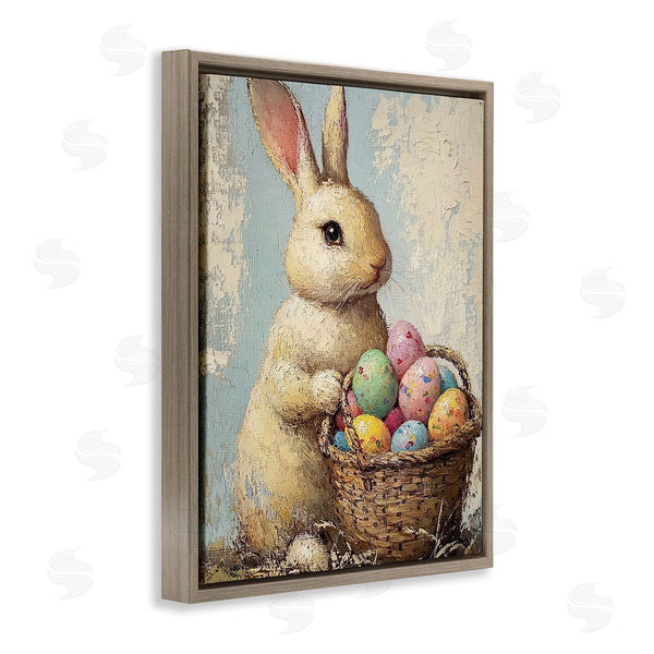 Stupell Industries Franklyn Gregory | Easter Bunny Basket