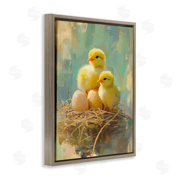 Stupell Industries Franklyn Gregory | Easter Chicks And Eggs