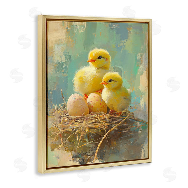 Stupell Industries Franklyn Gregory | Easter Chicks And Eggs