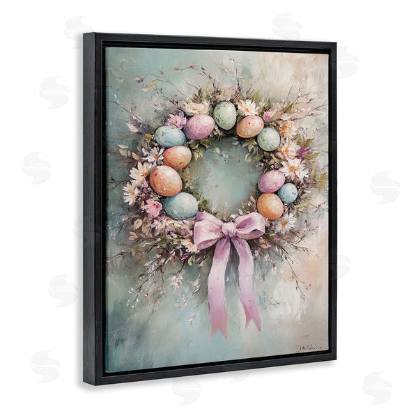 Stupell Industries Franklyn Gregory | Easter Egg Wreath