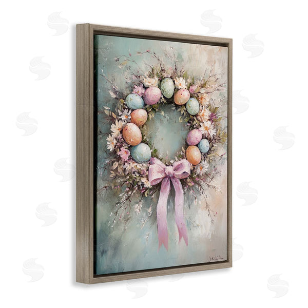 Stupell Industries Franklyn Gregory | Easter Egg Wreath