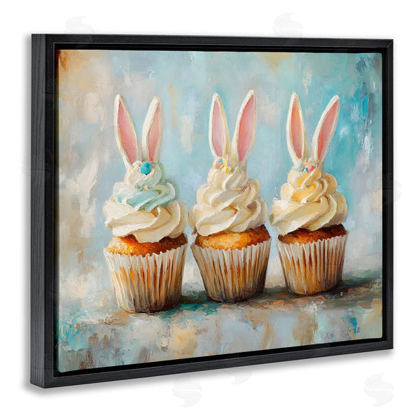 Stupell Industries Franklyn Gregory | Festive Bunny Ear Cupcakes