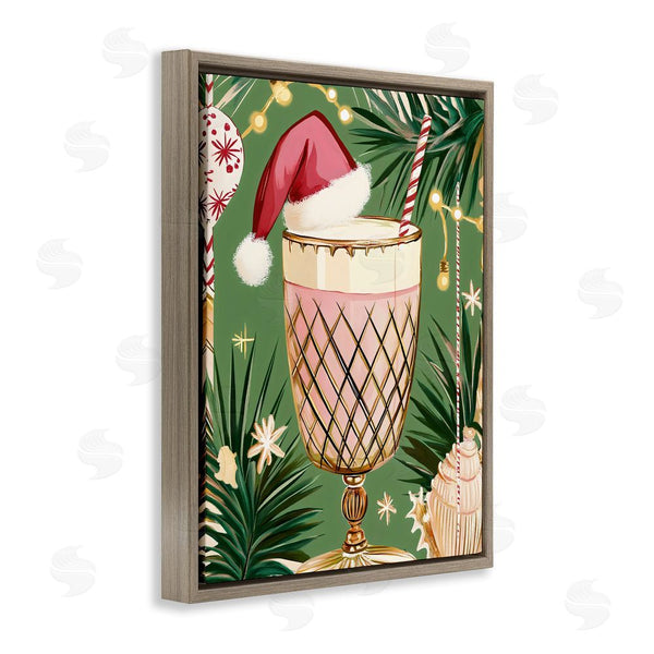 Stupell Industries Franklyn Gregory | Festive Christmas Cocktail Wall Art