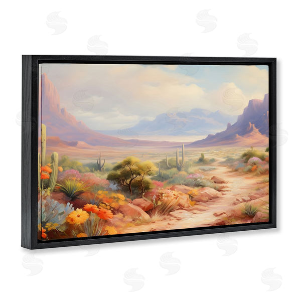 Stupell Industries Franklyn Gregory | Flower Lined Desert Path